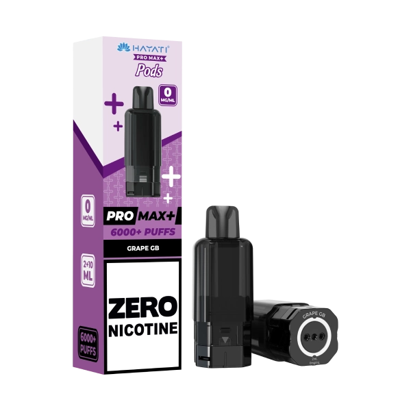 Grape GB Hayati Pro Max Plus 6000 Prefilled Pod Zero Nicotine